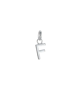 Kirstin Ash Sterling Silver Outline Initial 'F' - Picture 1 of 3