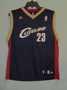 Adidas Cleveland Cavaliers #23 LeBron James Youth Jersey Large (14-16) - Picture 1 of 3