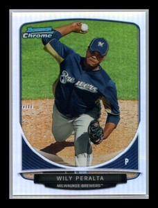 Wily Peralta  2013 Bowman Chrome Cream of the Crop Mini Refractors  #CC-MB1