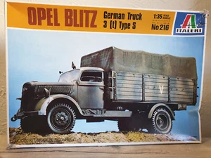 Italeri 216 Opel Blitz German Truck 3 T Tipo S Militare 1:35 Kit Modellismo - Foto 1 di 1