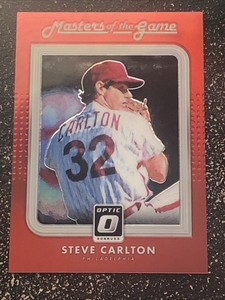 2016 Donruss Optic Masters of the Game Red #5 Steve Carlton /99