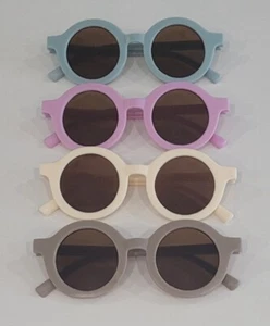 NWT Vintage Retro Baby Toddler Sunglasses UV Protection Girls Boys 0-3 Years  - Picture 1 of 6