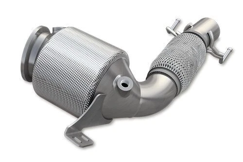 HJS ECE-Downpipe Mini F55/F56/F57 Cooper S inkl JCW 120-170kW Motortyp B48A20A/B - Bild 1 von 1
