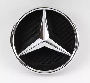 Mercedes-Benz Grundträger Grundplatte Stern Grill Kühlergrill Emblem komplett - Picture 1 of 7