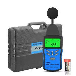 Decibel Noise Meter LCD Digital Sound Level 30-130DB Measure Monitor A/C Switch - Picture 1 of 7