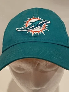 Miami Dolphins Football New Era 9Twenty Women’s NFL Adjustable Hat Cap Aqua Blue - Picture 1 of 15
