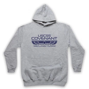 ALIEN COVENANT USCSS COVENANT SCI FI FILM SEQUEL ADULTS UNISEX HOODIE - Picture 1 of 11