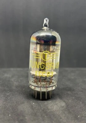 TUBO TUNGSRAM ECC83 RARO NOS PLACA DE PLATA; 620 Foto 1 de 4
