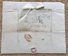 Postal history letter from Castle St, Leicester Sq. to Guildford St. London 1835