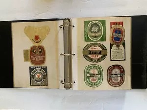 75 Assort BEER BOTTLE LABELS, Vntg. Original, Holland, Swiss, Japan, most used 2 - Picture 1 of 8