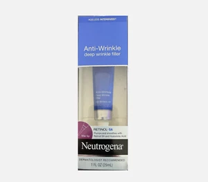 Neutrogena Anti- Wrinkle Deep Wrinkle Filler Ageless Intense Retinol SA 1 FL Oz - Picture 1 of 3