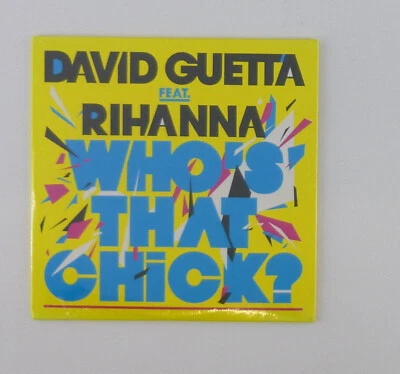 Single CD disc - David Guetta Feat. Rihanna Who's That Chick OVP - A10954 H27 - Bild 1 von 2