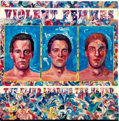 VIOLENT FEMMES -The Blind Leading The Naked-Vinyl LP Slash 1986 1st Press SHRINK - Image 1 of 4