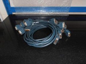 9 x câble Cisco Crossover série CAB-SS-6060X 3 pieds DB60 DTE/DCE WIC-1T-WIC1T - Photo 1/4