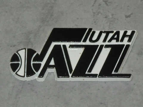 UTAH JAZZ Vintage Old NBA RUBBER Basketball FRIDGE MAGNET Standings Board Cover