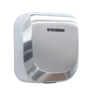 MYWASHROOM Powerful Wall Mounted Automatic Electric Commercial Stainless Stee... - Picture 1 of 7