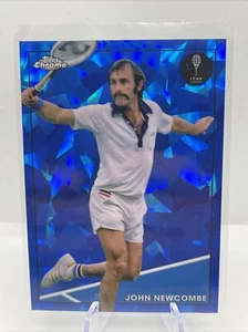 Tarjeta base de tenis John Newcombe 2021 cromo edición zafiro #49 - Imagen 1 de 1