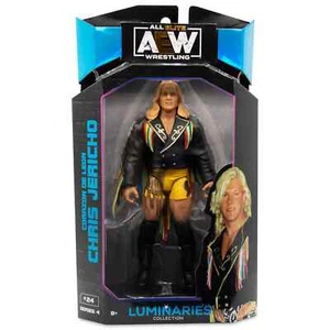 AEW Luminaries Collection Chris Jericho 6 Inch Action Figure with Accessory - Picture 1 of 6