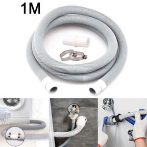 3.3 ft Washing Machine Dishwasher Drain Waste Hose Extension Pipe Kit Universal - Picture 1 of 9