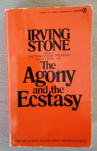 "The Agony and the Ecstasy" by Irving Stone - Signet Classic Paperback - Bild 1 von 7