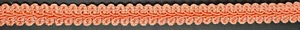 1/2" Salmon French Chinese Gimp Braid Fabric Trim 6 Yards Trimming - Picture 1 of 1