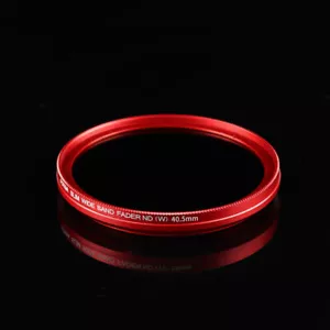 FOTGA 40.5mm Slim Fader ND Filter Variable ND2 ND8 to ND400 for Canon Red - Picture 1 of 6