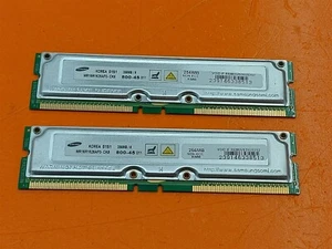 ⭐️⭐️⭐️⭐️⭐️ Samsung MR16R1628AF0-CK8 Desktop Memory RAM 256MB x 2 Sticks - Picture 1 of 3
