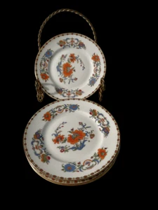 4 CERALENE LIMOGES VIEUX CHINE A. RAYNAUD 6 1/2" BREAD PLATES MINT CONDITION - Picture 1 of 2