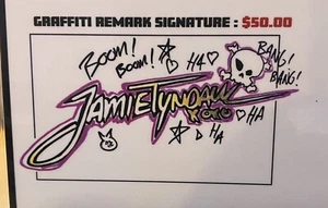 GRAFFITI SIGNATURE - MUST PURCHASE FROM LIVE STREAM FIRST - Picture 1 of 1