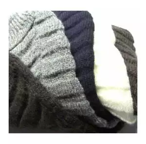 BERRETTO LUNGO BRUCO UOMO DONNA RASTA YOUNGER HUT CAP CAPPELLO LANA WOOL M ITALY - Afbeelding 1 van 10