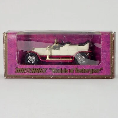 Matchbox Models of Yesteryear Y-10 1906 Rolls Royce Silver Ghost OVP - Bild 1 von 4