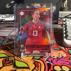 2023 Donruss FIFA Women’s World Cup Lia Walti Pitch Queens Red/299 Switzerland