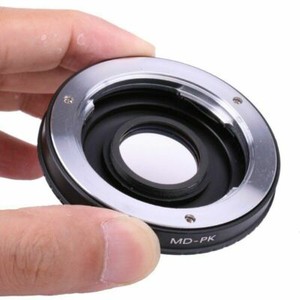 Minolta MD/MC Lens to PENTAX Mount Adapter MD-PK with Glass New