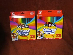 Colored Pencil Set By CraZart, 2 boxes, 72 Count Each (144 qty pencils) - Picture 1 of 1