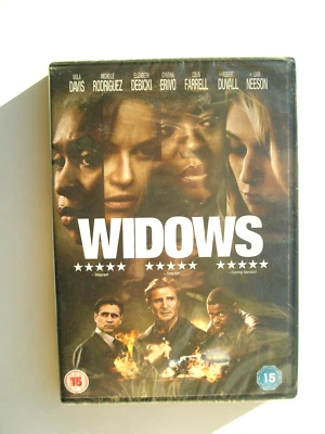 WIDOWS BRAND NEW  DVD. VIOLA DAVIS, COLIN FARRELL,ROBERT DUVAL & LIAM NEESON. - Image 1 of 2