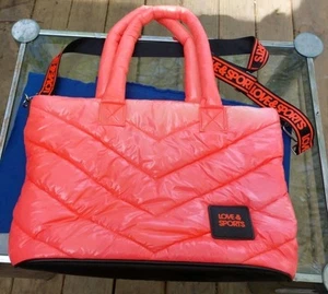 Love & Sports Women's Large Tote Bag, Pink Luster discoloration  - Picture 1 of 17
