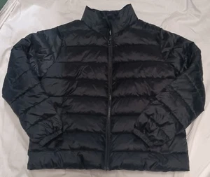 WOW!! NORDSTROM~WOMENS BLACK PUFFER JACKET!! SIZE LARGE - Picture 1 of 3
