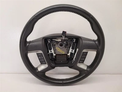 Volante de couro Ford Fusion 2010-2012 preto com controles BE5P7K004GB35B8 - Imagem 1 de 4