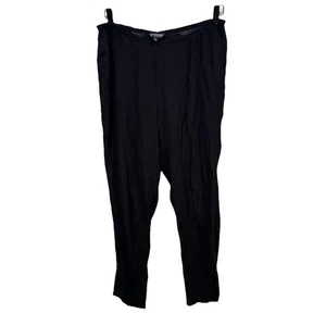 CITRON SANTA MONICA pants Slit el lagenlook black Small Viscose Rayon Blend - Picture 1 of 9