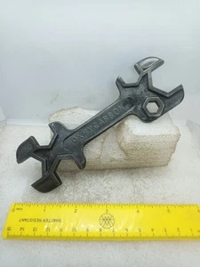 Vintage Rare OXHYCARBON Oxhy Carbon Co Ltd Multi Spanner 6 Way Gas Weld Cut Tool - Foto 1 di 23