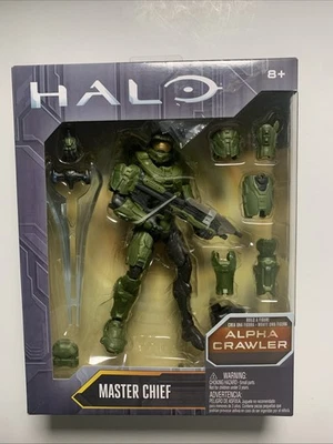 Halo Master Chief Action Figure BAF Alpha Crawler Mattel Build A Figure New - Image 1 of 4