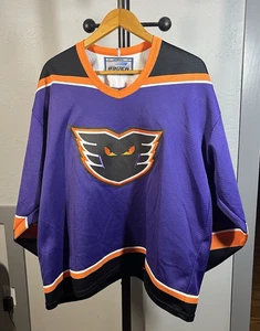 Maglia Hockey Bauer Lehigh Valley Phantoms Viola Taglia VEDI DESCRIZIONE - Foto 1 di 10