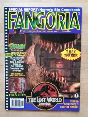 Fangoria #163 June 1997 Starlog Monster Magazine Horror Film Spawn Jurassic Park - Image 1 of 4