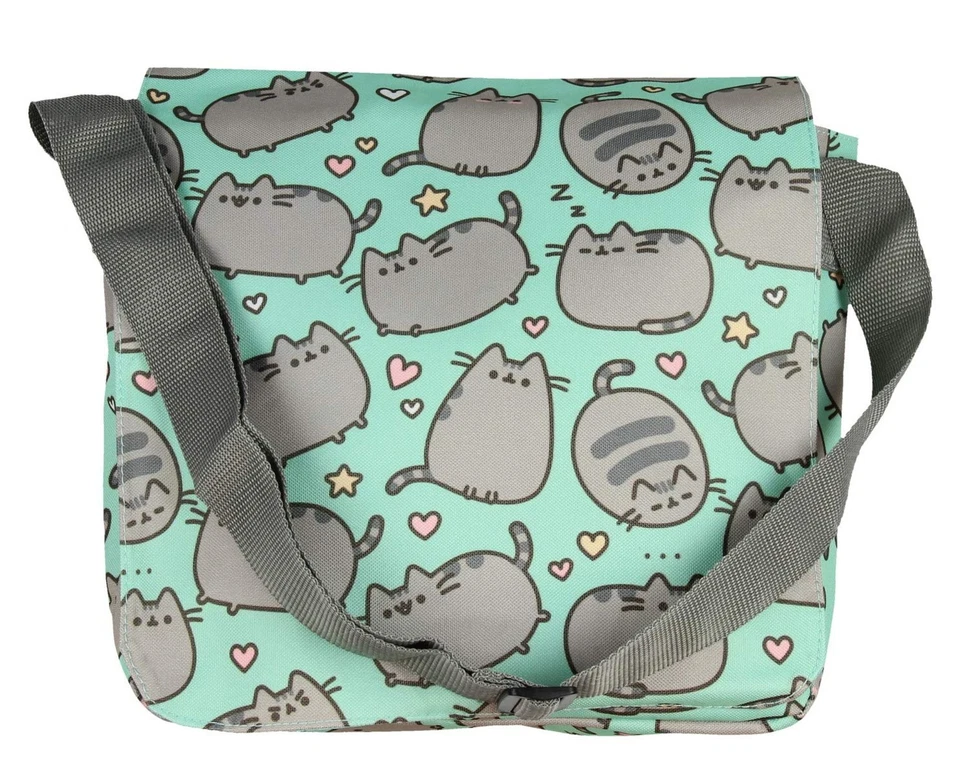 Pusheen The Cat Messenger Cross Body Shoulder Bag Multi