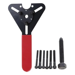 Llave de compresor de aire acondicionado llave de trinquete acero aire acondicionado herramienta removedora de embrague - Imagen 1 de 8