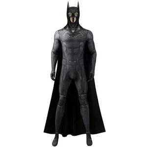 Costume Batman Tuta Capo Gotham Cavalieri Bruce Wayne Tute Cosplay Halloween - Foto 1 di 23