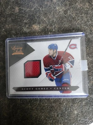 2010-11 Panini Luxury Suite Jersey 140/525 Scott Gomez Card# 38 - Image 1 of 2