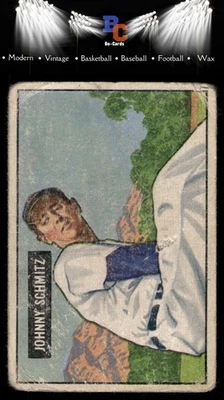 1951 Bowman #69 Johnny Schmitz - Image 1 of 2