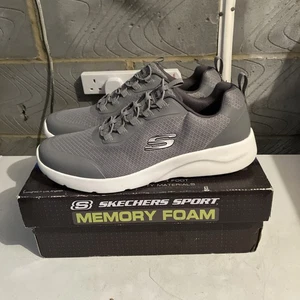 Skechers Trainers Dynamight 2 Sn00 Mens Trainers Grey UK Size 9.5 US 10.5 - Picture 1 of 7
