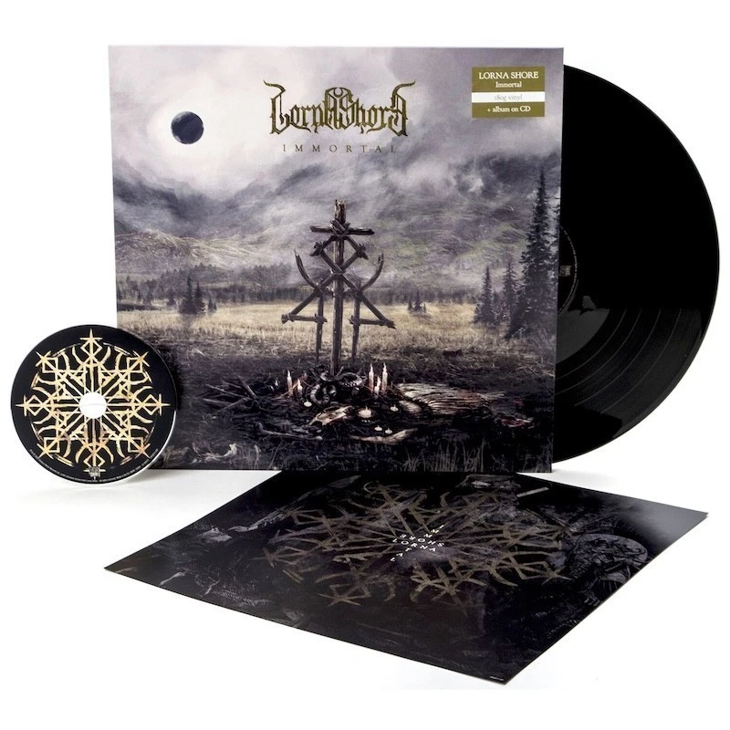 Immortal (Black Lp+Cd) by Lorna Shore (Record, 2020)